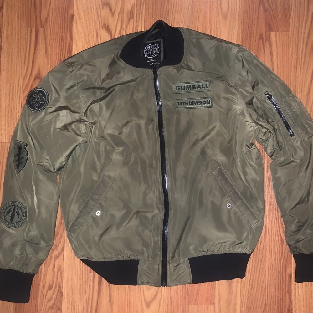Gumball 3000 bomber jacket .